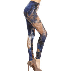 Vente en gros Sport Cravate Leggins Cravate Die Leggings de yoga Tye Dye Gym Wear Tie Dye Pantalon Vêtements de sport pour femmes - Product Image 1