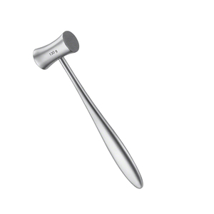 Martillo de cabeza Dental, mazo de 185mm, 7,14 "de diámetro, 25mm, acero alemán, 234G, 130g, martillos ortopédicos para huesos, mazos - Product Image 1