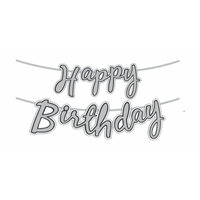 Bannière Joyeux Anniversaire en Paillettes Dorées UV Durable, Décoration de Fête Élégante pour Toutes les Célébrations au Meilleur Prix de Gros