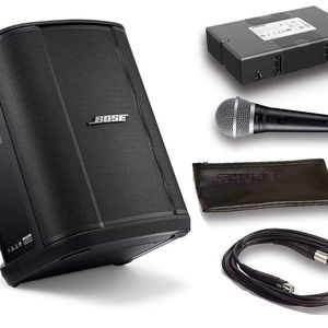 NOUVELLES PROMOTIONS POUR le système Bosee S1 Pro+ Plus de qualité industrielle, incluant un microphone à batterie et un câble audio XLR de 15 pieds - Product Image 1
