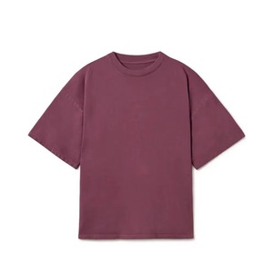 OEM décontracté simple femmes t-shirts doux et respirant à manches courtes col rond coton t-shirt été vierge couleur unie femmes t-shirts - Product Image 1