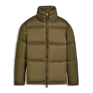 2026 New Fashionable High Street Men's Hooded Puffer <b>Jacket</b> Winter <b>Thin</b> Reversible <b>Waterproof</b> Nylon Front Customizable - Product Image 6