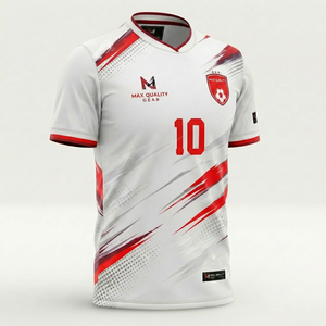 Camiseta Deportiva Profesional de Fútbol Sublimada, Uniforme de Equipo, Transpirable, de Secado Rápido, Ropa Deportiva Personalizada - Product Image 3