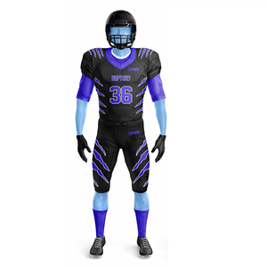 Vente en gros de maillots et de pantalons de football américain Logos d'équipes en tissu respirant Tops de football américain Maillot de football américain - Product Image 2