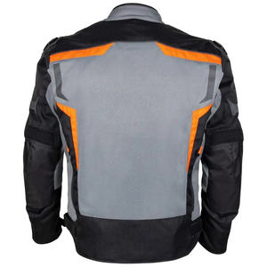 Chaqueta de carreras textil recubierta de lona para corredores de automóviles al aire libre cuello alto a prueba de viento e impermeable ropa de invierno para jinetes - Product Image 4