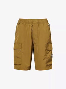 Pantalones cortos deportivos para hombre Pantalones cortos tejidos de secado rápido de un solo color sólido Fitness - Product Image 4