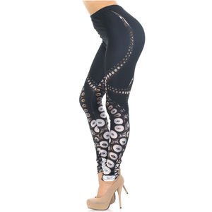 Mallas personalizadas de cintura alta para mujer, conjunto de ropa activa para correr, mallas de Yoga, Leggings de entrenamiento, venta al por mayor - Product Image 4