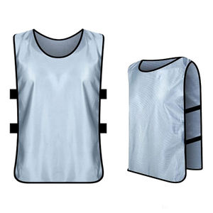 Vente chaude vêtements d'équipe à séchage rapide bavoirs d'entraînement gilet de sport maillots de football Logo personnalisable impression Football bavoirs de football - Product Image 6