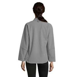 Wholesale Custom Logo Grey <b>Women's</b> Latest Breathable Softshell <b>Jacket</b> Full Sleeves And Windproof <b>Women's</b> <b>Running</b> Outdoor <b>Jackets</b> - Product Image 3