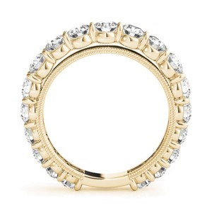 Anillo de Bodas de Lujo en Oro Amarillo de 18K con Diamantes de 2.61ct, Anillo de Eternidad con Diamantes - Product Image 2