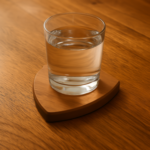 Posavasos y Alfombrillas Modernas Ecológicas de Madera de Acacia, 100 mm de Diámetro, 10 mm de Grosor, para Café, Comedor y Cocina - Product Image 6