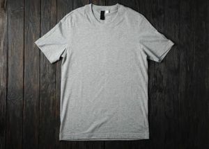 เสื้อยืดแขนสั้นผ้าฝ้าย100% ของผู้ชายเสื้อยืดระบายอากาศได้ดีแบบกำหนดเองขนาดใหญ่แบบยั่งยืน - Product Image 6