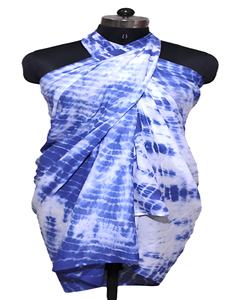 Nouvelle mode classique cravate teinture Floral Sarong 100% coton fait à la main dames maillots de bain couverture maillot de bain Wrap motif Animal - Product Image 4