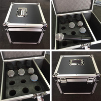 Flight Style Road DJ Speaker Flight Case pour contrôleur 12 microphones Flight Case avec roues