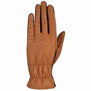 Gants à écran tactile de conduite d'hiver chauds et imperméables doublés de molleton en cuir Pu pour hommes et femmes - Product Image 5