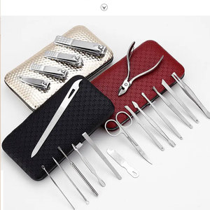 Ensemble d'instruments de greffe de cheveux Endo Tech en acier inoxydable, coupe-ongles et ciseaux avec étui en cuir, certifié MOL - Product Image 4
