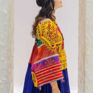 เราเป็นผู้ผลิตและผู้จัดจำหน่ายชุดเดรสผู้หญิง Afghani kuchi ทุกประเภทชุดสั่งตัดขนาดใหญ่พิเศษ OEM ODM - Product Image 4