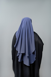 Triple Layer Flap <strong>Niqab</strong> <strong>With</strong> Shorter Back for Muslim Women Islamic Clothing Face Veil Burqa Flap Naqab <strong>Hijab</strong> Wholesale Supplier - Product Image 2