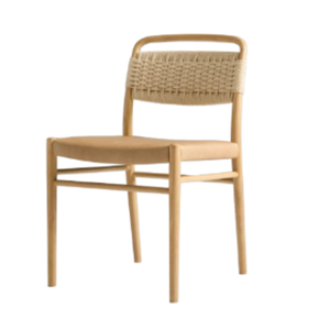Sillas de Comedor Ecológicas Hechas con Madera Selecta, Acabado Liso, Diseño Moderno y Elegante, Aptas para Restaurantes, Villas y Parques - Product Image 2