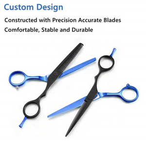 Nuevas tijeras de peluquería profesional Juego de tijeras de corte de pelo Tijeras de peluquero Salón de alta calidad - Product Image 4