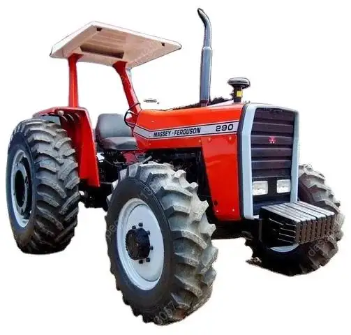 Traktor pertanian Massey Ferguson MF290 4wd, traktor pertanian Mini untuk tanah pertanian