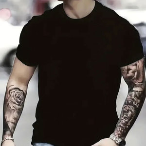 Camisetas Personalizadas de Alta Calidad, Camisetas Lisas de Algodón y Poliéster para Impresión, Nuevos Diseños, Camisetas Blancas para Sublimación, Camisetas para Hombre - Product Image 5