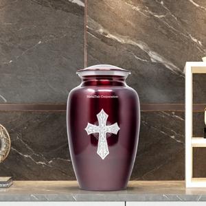 Grande urne funéraire décorative pour adulte mâle et femelle Vente en gros Fournitures funéraires Urnes funéraires pour cendres Fabricant de bocaux souvenir - Product Image 3