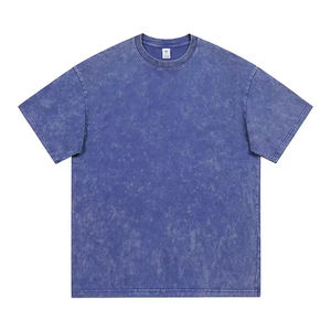 Camiseta de Algodón 100% para Hombre, Diseño 2026, de Alta Calidad, Lavada a la Piedra, Corte Cuadrado, Lavado Ácido, en 12 Colores - Product Image 5