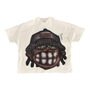 Camiseta corta cuadrada de gran tamaño del fabricante, 260 gramos, 100% de algodón, de punto, recortada, con hombros caídos, ajuste cómodo - Product Image 4