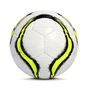 Balón de fútbol de diseño profesional para interiores/exteriores, duradero, de alta retención de aire, vejiga envuelta en Goma, impermeable, sellado - Product Image 1