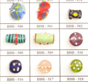 Cuentas de cristal ovaladas de lujo azul de 18x20mm para pulseras hechas a mano DIY y cristal de Murano excelente para la fabricación de joyas - Product Image 6