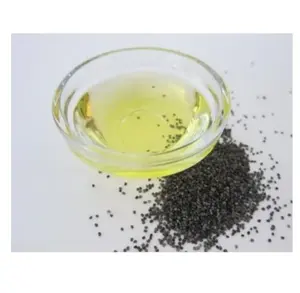天然100% 纯冷榨罂粟籽油身体油最高质量最高比率罂粟籽油