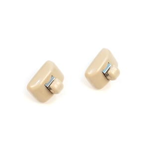 BDP1657-1 2 Piezas Ganchos para Visera Parasol Color Beige para A1 A3 A4 B7 B8 B9 A5 A6 C6 Q2 Q3 Q5 TT Exeo - Product Image 1