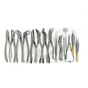 Alemán 74 PCS Cirugía Dental Oral Extracción Elevadores Fórceps Medical Instruments Kit Set Extracción Dental Profesional - Product Image 2