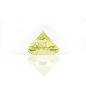 Suministro de piedras preciosas sueltas de forma radiante de corte cóncavo de cuarzo limón Natural único de calidad súper fina para la fabricación de joyas al por mayor - Product Image 2