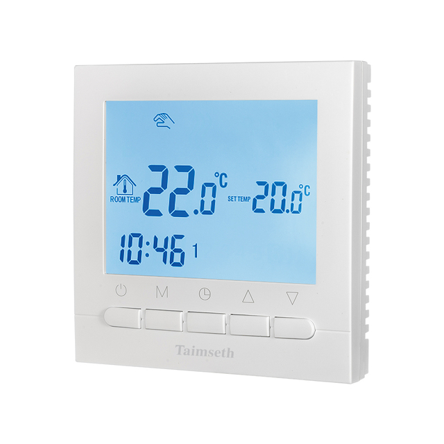 Lcd Touch Screen Wifi Zigbee Water Heating Thermostat Controller Programmable Smart Home Thermostats