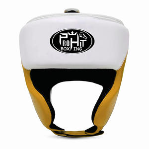 Casco de boxeo Equipo de cabeza Protección facial Superventas Cuero de alta calidad Protector de cabeza de boxeo Tamaño personalizado Protege tu casco - Product Image 2