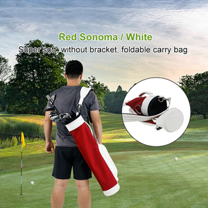 Vert Olive Foncé Vintage Toile Golf Stand Sac Ciré Toile Nylon 1000d Golf Voyage Sac Golf Dimanche Sac LCGB-0030 - Product Image 5