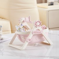 Porte-stylo de bureau moderne à thème bateau pirate nautique - Multifonctionnel, en plastique PP écologique, gain de place, pour l'école