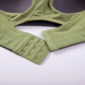 Soutien-gorge de sport respirant de haute qualité sur mesure pour femmes avec logo frontal, maintien élevé, tissu écologique - Nouveauté, meilleur prix - Product Image 6