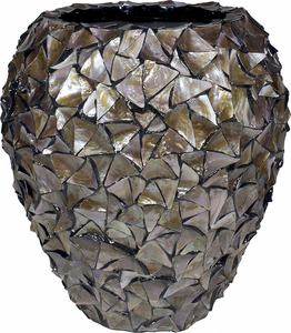 Producto superior caliente Capiz Madre de perla Cilindro redondo Florero Decoración de mesa Buen precio Vajilla Mesa de comida - Product Image 2