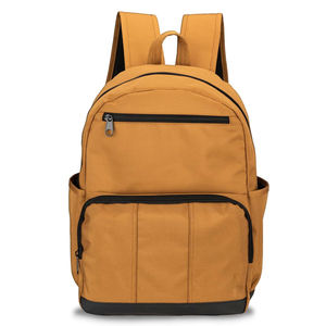 Mochila con logotipo clásico, mochila informal resistente al agua con funda acolchada para portátil (PATO marrón) - Product Image 4