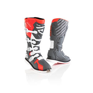 Stivali Acerbis X-RACE alti fino alla caviglia e al ginocchio, estivi e invernali, con fodera in vera pelle, soletta in gomma e puntale in acciaio - Product Image 1