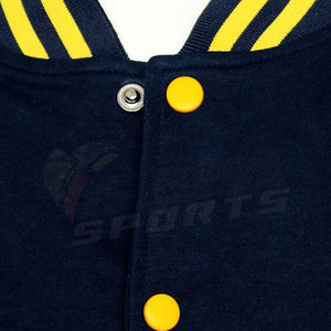 Chaqueta Bomber de invierno de alta calidad para hombre, bordado personalizado, acolchado, relleno de algodón de nailon, transpirable, de gran tamaño, Varsity MA1 Stand - Product Image 2