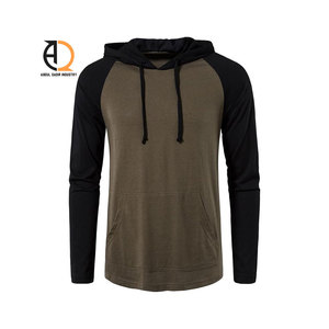 Sweat-shirts et sweats à capuche pour hommes 100% coton, personnalisés, pour l'entraînement, le jogging, motif uni, automne - Product Image 5