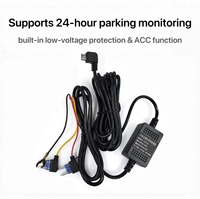 Kit de câblage automatique pour caméra embarquée ACC 5V 2.5A avec Micro USB, surveillance de stationnement 24H, protection contre la coupure automatique basse tension, boîtier ABS