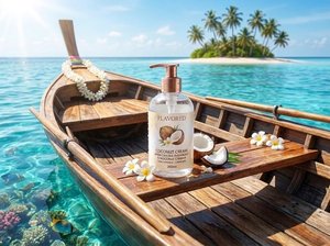 Gel Íntimo Ecológico a Base de Agua de Primera Calidad con D-Pantenol y Aroma a Crema de Coco en Botella con Atomizador, a Base de Plantas Naturales Puras - Product Image 4