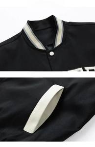 Veste universitaire personnalisée en gros Veste de baseball universitaire Letterman de style américain Service OEM personnalisé - Product Image 3