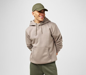 Sweat-shirts à capuche pour hommes en coton 60% et polyester 40%, personnalisables, lourds, vierges, automne, 280g - Product Image 3