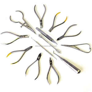 Juego de instrumentos de ortodoncia de 13 piezas, kit de herramientas dentales de acero inoxidable, certificado CE, etiqueta privada reutilizable, OEM disponible - Product Image 4